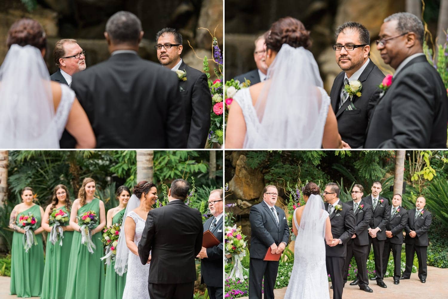 Ceremony photography at Grand Tradition Arbor Terrace