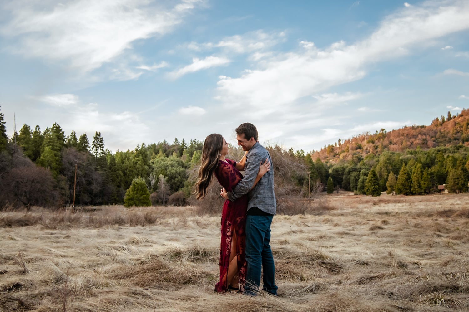 San Diego forest engagement session
